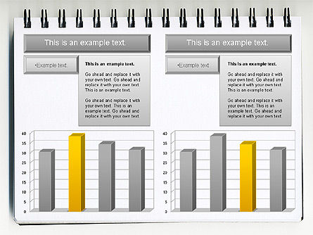 Concept de tableau de colonne, Diapositive 6, 01089, Graphiques — PoweredTemplate.com