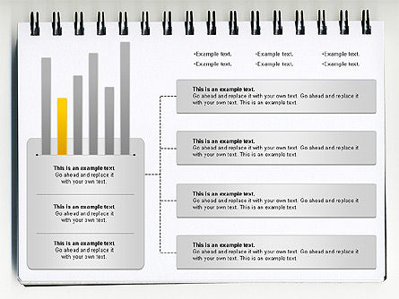 Column Chart Concept, Slide 7, 01089, Graph Charts — PoweredTemplate.com