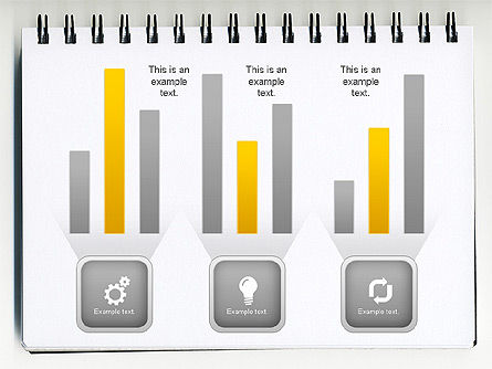 縦棒グラフの概念, スライド 9, 01089, グラフチャート — PoweredTemplate.com