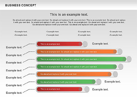 Conjunto de Diagramas de Negocios, Diapositiva 10, 01093, Modelos de negocios — PoweredTemplate.com