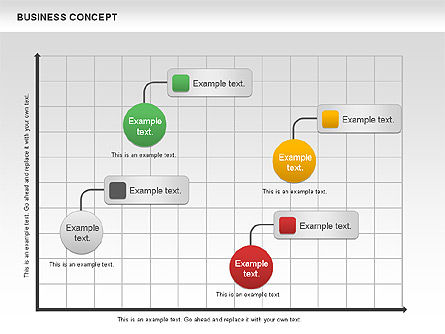 Conjunto de Diagramas de Negocios, Diapositiva 11, 01093, Modelos de negocios — PoweredTemplate.com