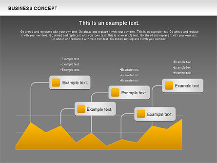 Conjunto de Diagramas de Negocios, Diapositiva 12, 01093, Modelos de negocios — PoweredTemplate.com
