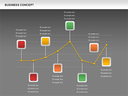 Os diagramas de negócios, Deslizar 13, 01093, Modelos de Negócio — PoweredTemplate.com