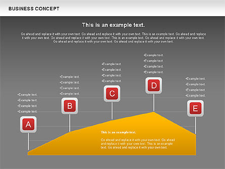 Conjunto de Diagramas de Negocios, Diapositiva 16, 01093, Modelos de negocios — PoweredTemplate.com