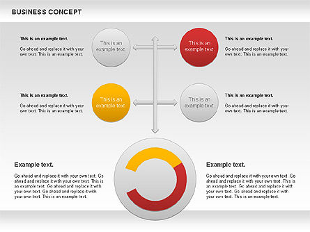 Os diagramas de negócios, Deslizar 4, 01093, Modelos de Negócio — PoweredTemplate.com