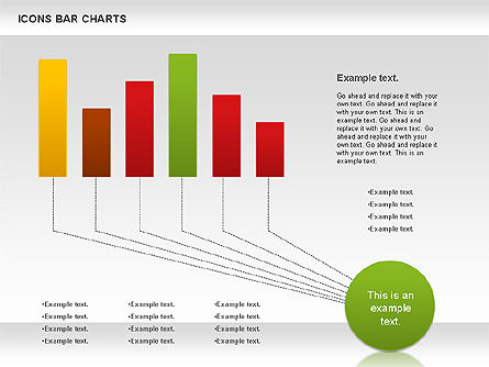 Gráfico de barras de los iconos, Diapositiva 11, 01094, Modelos de negocios — PoweredTemplate.com