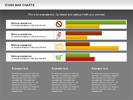Icons Bar Chart, Slide 13, 01094, Business Models — PoweredTemplate.com