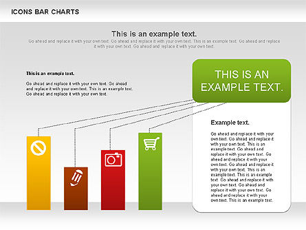 Icons gráfico de barras, Deslizar 9, 01094, Modelos de Negócio — PoweredTemplate.com