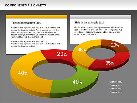 Donut Chart, Slide 13, 01095, Pie Charts — PoweredTemplate.com