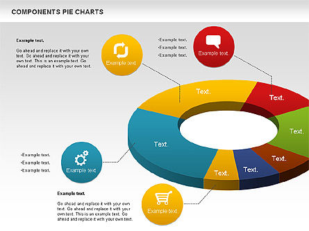 Donut Chart, Slide 5, 01095, Pie Charts — PoweredTemplate.com