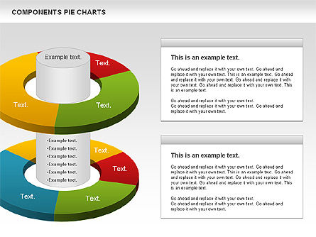 Donut Chart, Slide 9, 01095, Pie Charts — PoweredTemplate.com