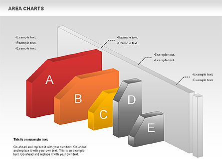 Area Blocks Chart, Slide 10, 01099, Business Models — PoweredTemplate.com