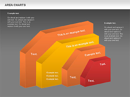 Area Blocks Chart, Slide 16, 01099, Business Models — PoweredTemplate.com
