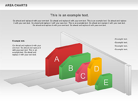 Area blocks chart, Dia 2, 01099, Businessmodellen — PoweredTemplate.com