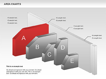 Area Blocks Chart, Slide 8, 01099, Business Models — PoweredTemplate.com
