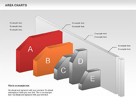 Area Blocks Chart, Slide 9, 01099, Business Models — PoweredTemplate.com