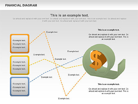 Gráfico de gestão financeira, Deslizar 9, 01102, Modelos de Negócio — PoweredTemplate.com