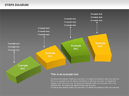 Color diagrama de estágios, Deslizar 15, 01103, Diagramas de Etapas — PoweredTemplate.com