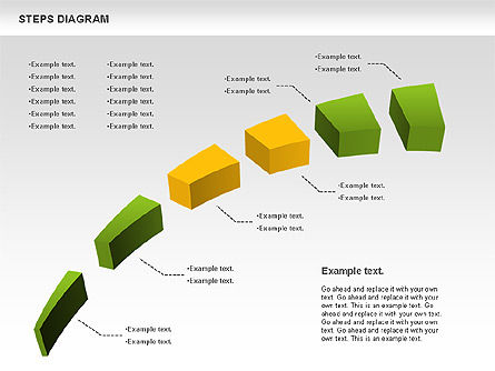 Color Stages Diagram, Slide 7, 01103, Stage Diagrams — PoweredTemplate.com