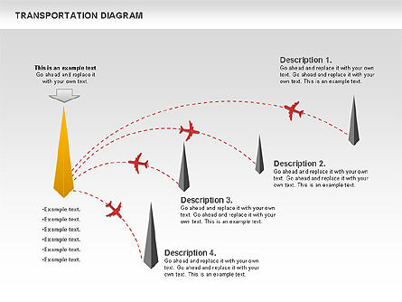 Luchtbrug diagram, Dia 11, 01105, Businessmodellen — PoweredTemplate.com