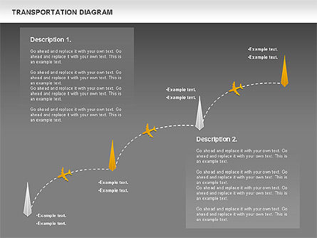 Diagrama del puente aéreo, Diapositiva 16, 01105, Modelos de negocios — PoweredTemplate.com