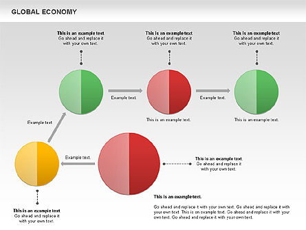 世界のリソース図, スライド 3, 01108, ビジネスモデル — PoweredTemplate.com