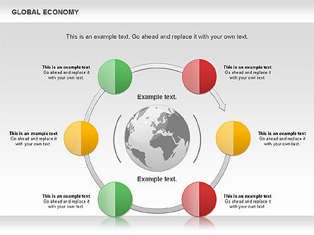 Diagramme des ressources mondiales, Diapositive 7, 01108, Modèles commerciaux — PoweredTemplate.com