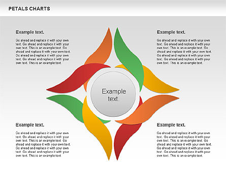 Bladeren diagram, Dia 6, 01113, Businessmodellen — PoweredTemplate.com