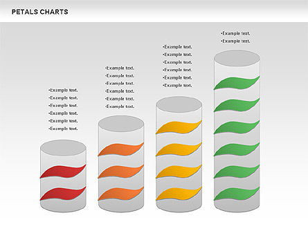 Leaves diagrama, Deslizar 7, 01113, Modelos de Negócio — PoweredTemplate.com