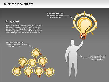 Business Idea Diagram, Slide 15, 01115, Business Models — PoweredTemplate.com