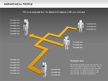 Diagrama Estructura, Diapositiva 14, 01116, Organigramas — PoweredTemplate.com