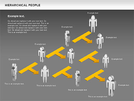 Schéma de structure, Diapositive 15, 01116, Graphiques organisationnels — PoweredTemplate.com