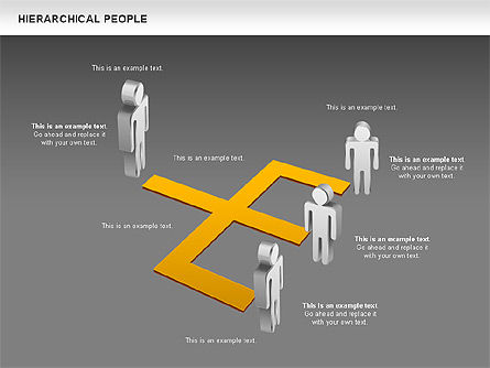 Schéma de structure, Diapositive 16, 01116, Graphiques organisationnels — PoweredTemplate.com