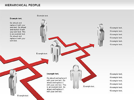 Diagrama Estructura, Diapositiva 6, 01116, Organigramas — PoweredTemplate.com