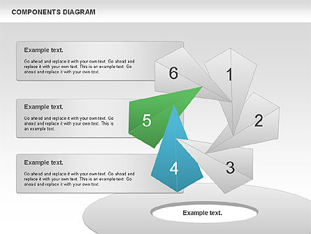 Projektdarstellung Diagramm, Folie 10, 01117, Business Modelle — PoweredTemplate.com