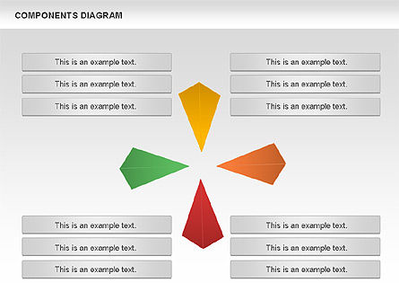 Projectpresentatie diagram, Dia 2, 01117, Businessmodellen — PoweredTemplate.com