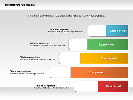 Marketing rapport diagram, Dia 8, 01118, Businessmodellen — PoweredTemplate.com