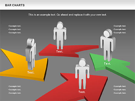Diagrama de proceso de flechas, Diapositiva 10, 01121, Diagramas de proceso — PoweredTemplate.com