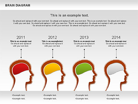 Diagrama cerebral, Diapositiva 10, 01122, Modelos de negocios — PoweredTemplate.com
