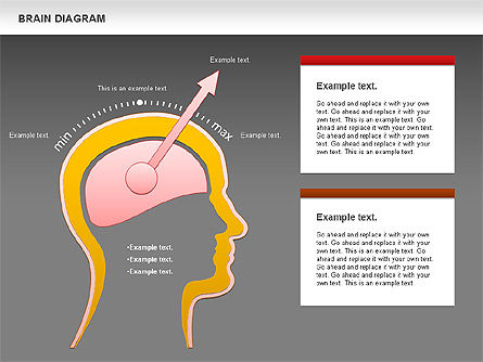 Diagram Otak, Slide 12, 01122, Model Bisnis — PoweredTemplate.com