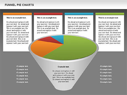 Gráfico circular de embudo, Diapositiva 12, 01125, Modelos de negocios — PoweredTemplate.com