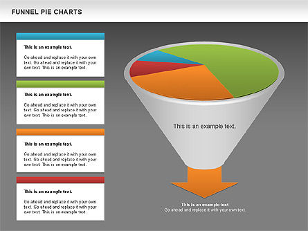 Gráfico circular de embudo, Diapositiva 16, 01125, Modelos de negocios — PoweredTemplate.com