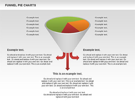 Funnel Pie Chart, Slide 3, 01125, Business Models — PoweredTemplate.com