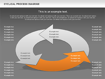 Diagrama del proceso circular, Diapositiva 16, 01126, Diagramas de proceso — PoweredTemplate.com