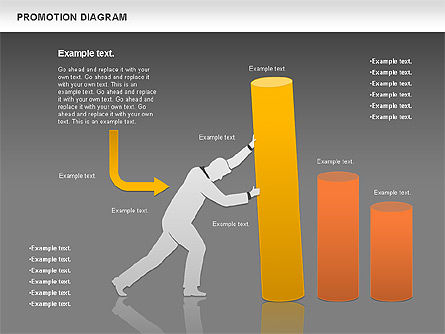 Promotie diagram, Dia 13, 01129, Businessmodellen — PoweredTemplate.com