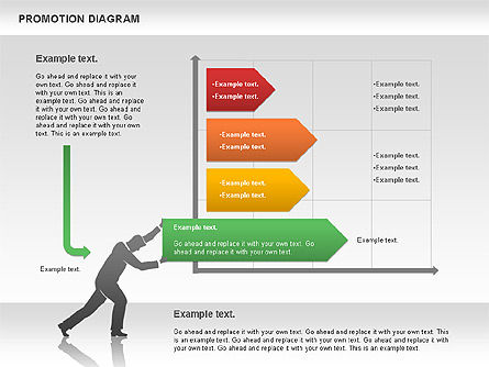 Diagrama de promoção, Deslizar 6, 01129, Modelos de Negócio — PoweredTemplate.com