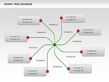 Diagramm Baum Diagramm, Folie 11, 01131, Graph Charts — PoweredTemplate.com