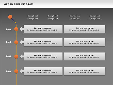 Diagramm Baum Diagramm, Folie 15, 01131, Graph Charts — PoweredTemplate.com