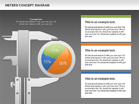 Diagram Pengukuran Pemasaran, Slide 14, 01134, Model Bisnis — PoweredTemplate.com