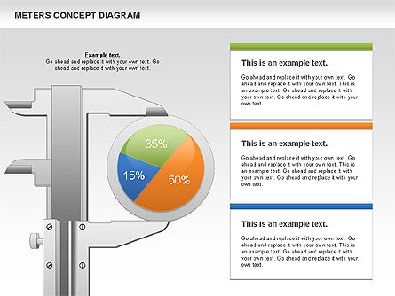 Diagramme de mesure du marketing, Diapositive 3, 01134, Modèles commerciaux — PoweredTemplate.com